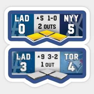 Back 2 Back World Series Champion Sticker